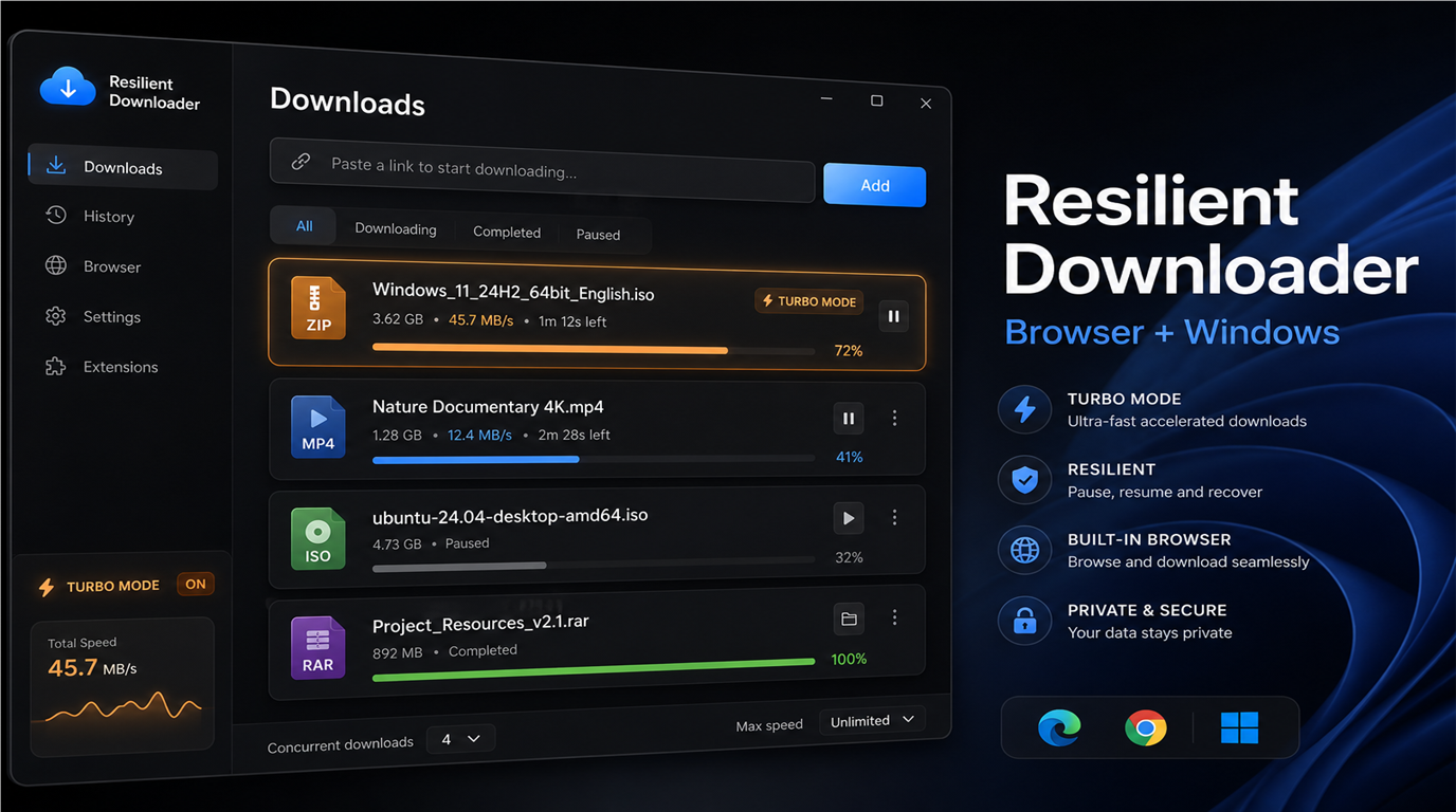 Resilient Downloader