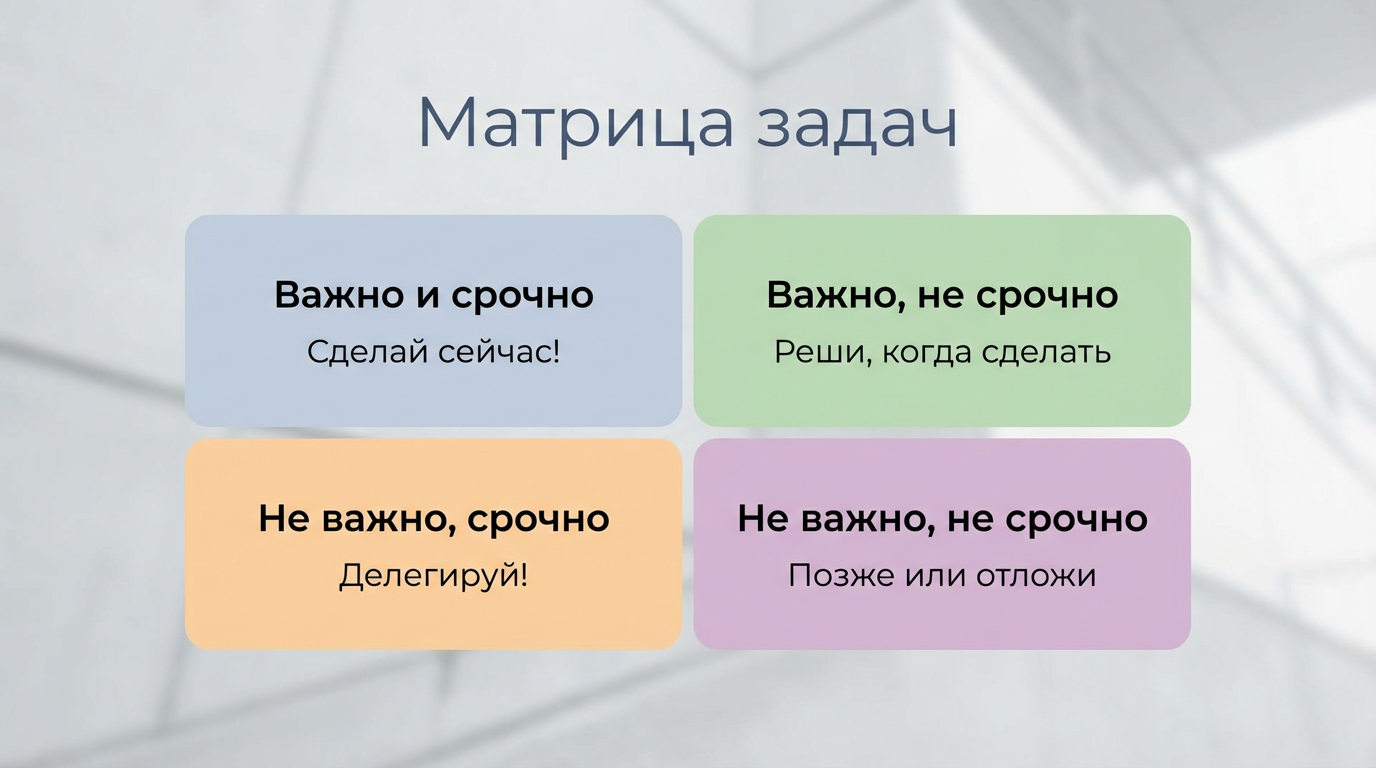 Матрица задач