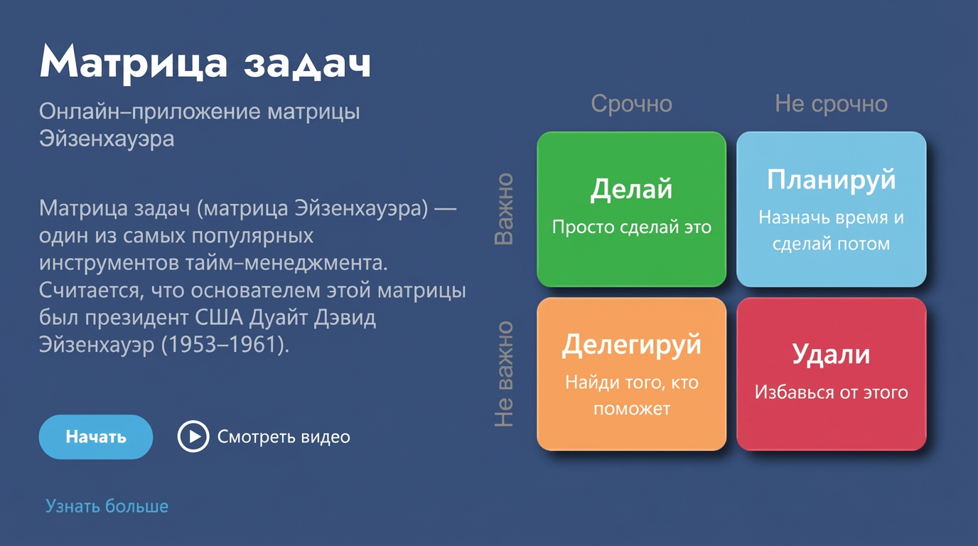 Матрица задач