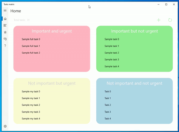 Task Matrix